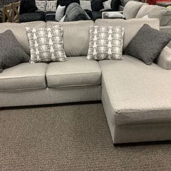 Marsing Nuvella Gray Fabric L Shaped Sectional By Ashley