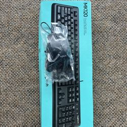 Logitech MK120 Wired Keyboard & Mouse
