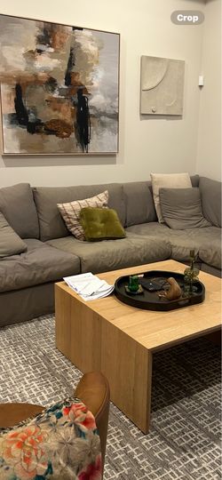 Grey Comfy Couch from city furniture