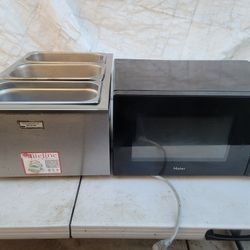 Commercial Warmer  Wells And Microwave 