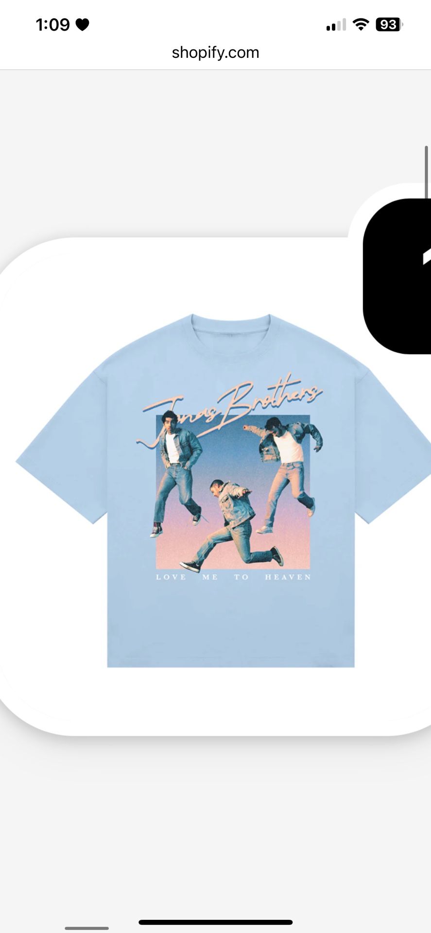 Jonas Brothers Shirts 