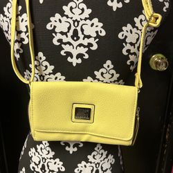 Juicy Couture, Yellow Wallet, Crossbody