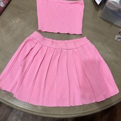 Pink Skirt Set 