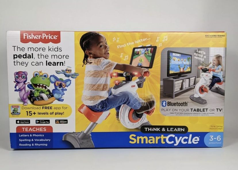 Fisher Price Smart Cycle Ages 3-6 Brand New