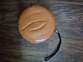 Vintage  Cheeseburger Transistor Radio  (1970's) Hong Kong