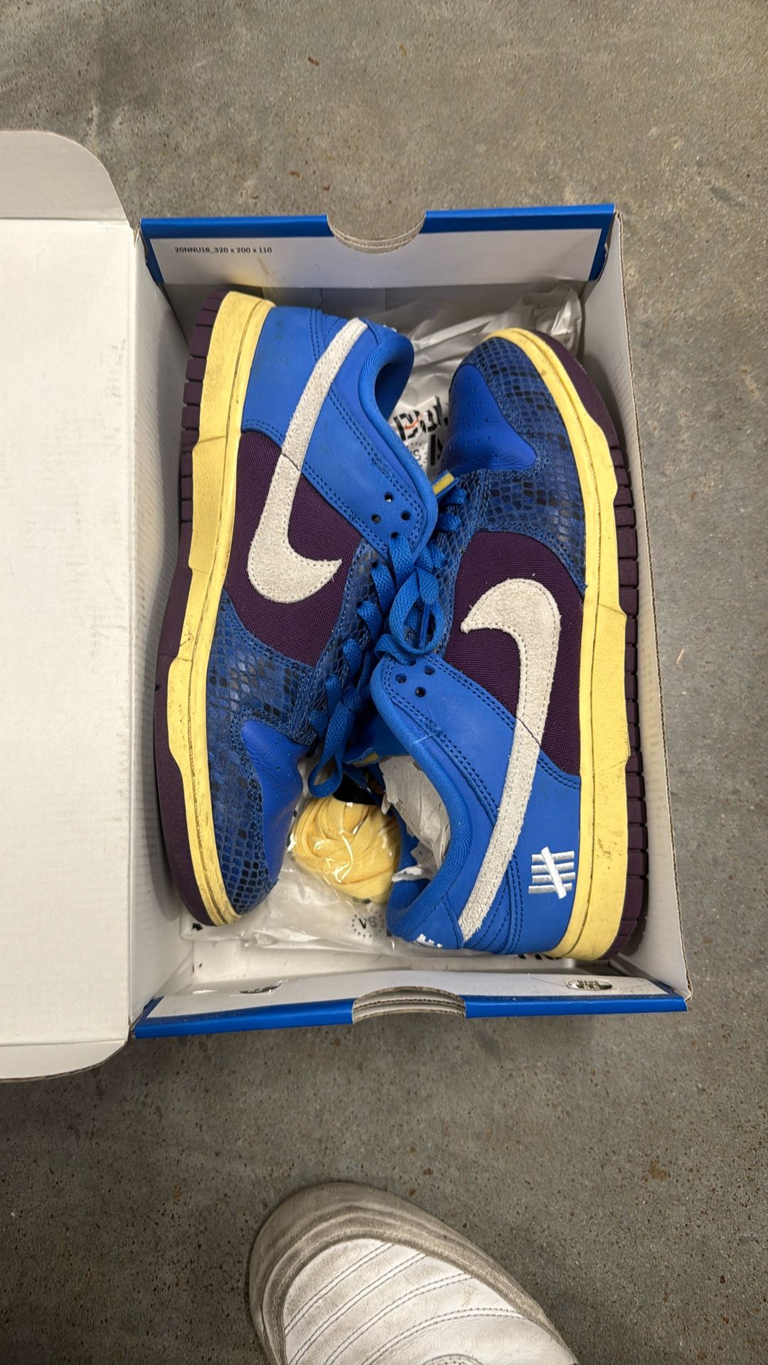 Nike dunk low undefeated