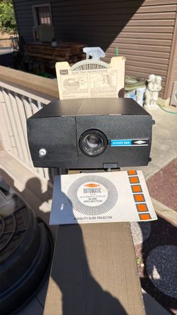Vintage slide projector