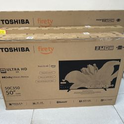 Toshiba 50” 4K Fire TV! $349 Cash Or Card!!