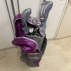 Women's Tour Edge Lady Edge Golf Club Set! 10 Clubs With Bag!