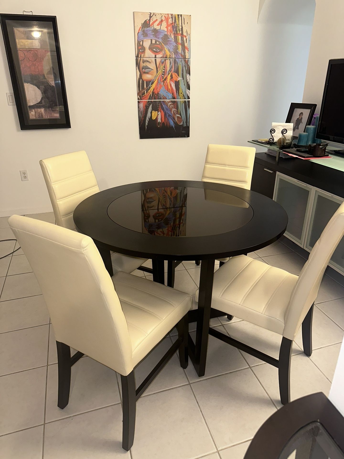 Dining Table Set 48" Round