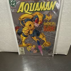 Aquaman Hanging by a deadline 9 Jun 1995 DC COMICS NM-
