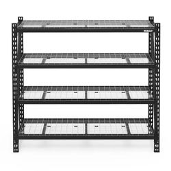NEW Kobalt 77” Heavy Duty 4-Shelf Garage Rack – $249