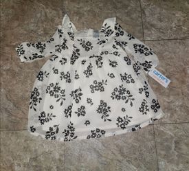 Carters baby girl dress with matching bloomers new