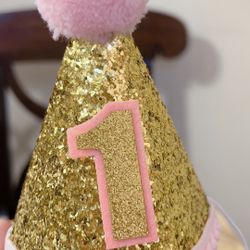 Happy First Birthday Hat