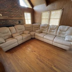 Corner Leather Sofa