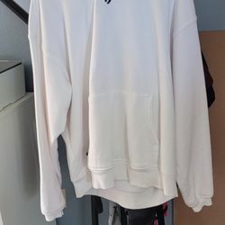 Converse All Star White Mens Hoodie