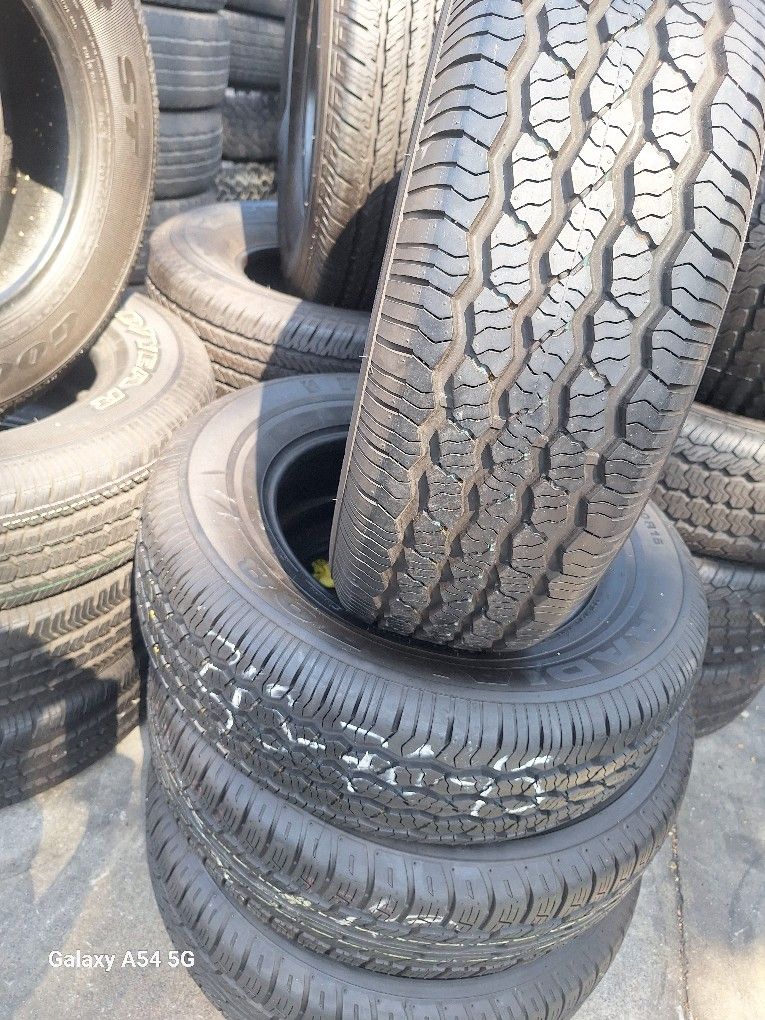 215/70/15/ $230  KUMO  SEMI NEW FOUR TIRES