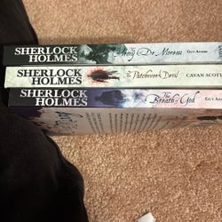 Sherlock Holmes Paperback Books (3)