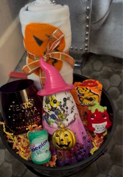 Spooky baskets boo baskets