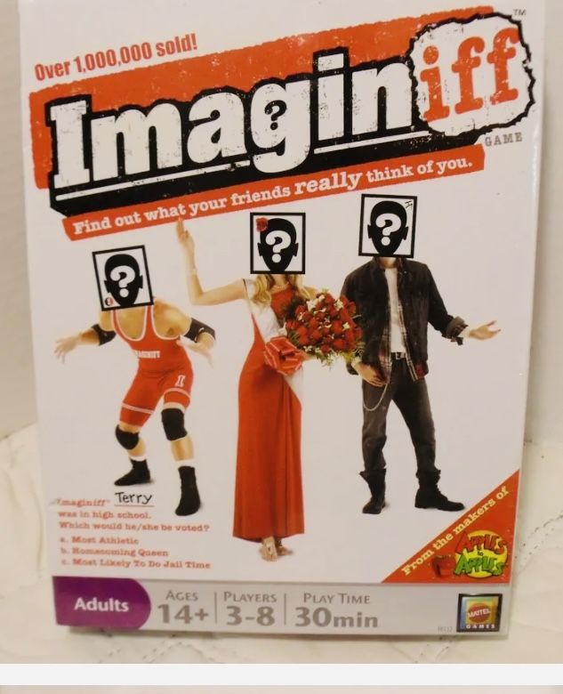 Imaginiff Board Game from MATTEL NEW SEALED