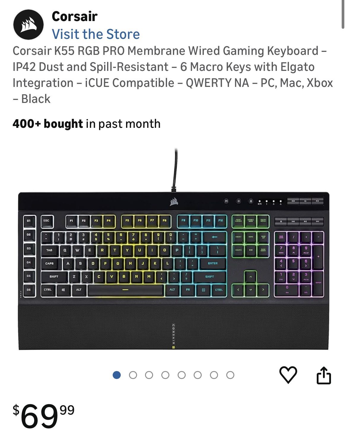 Corsair Keyboard