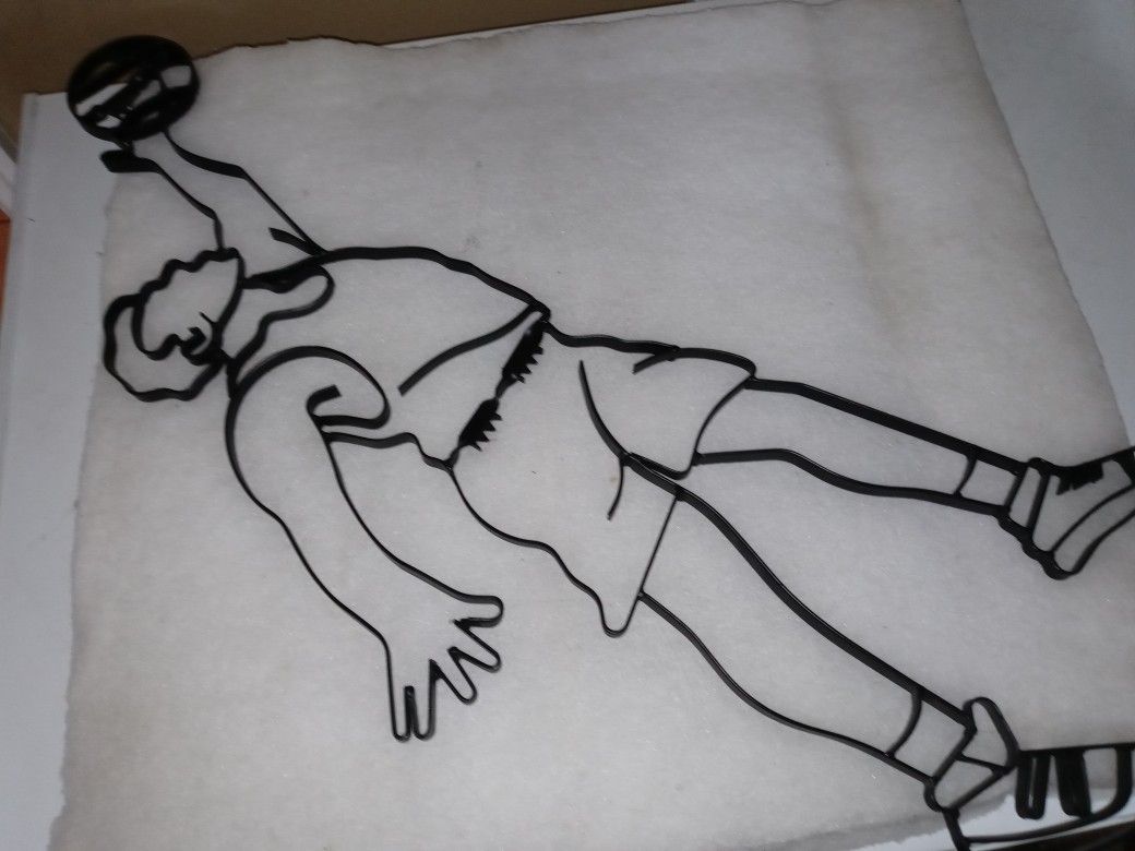 Basketball wall decor