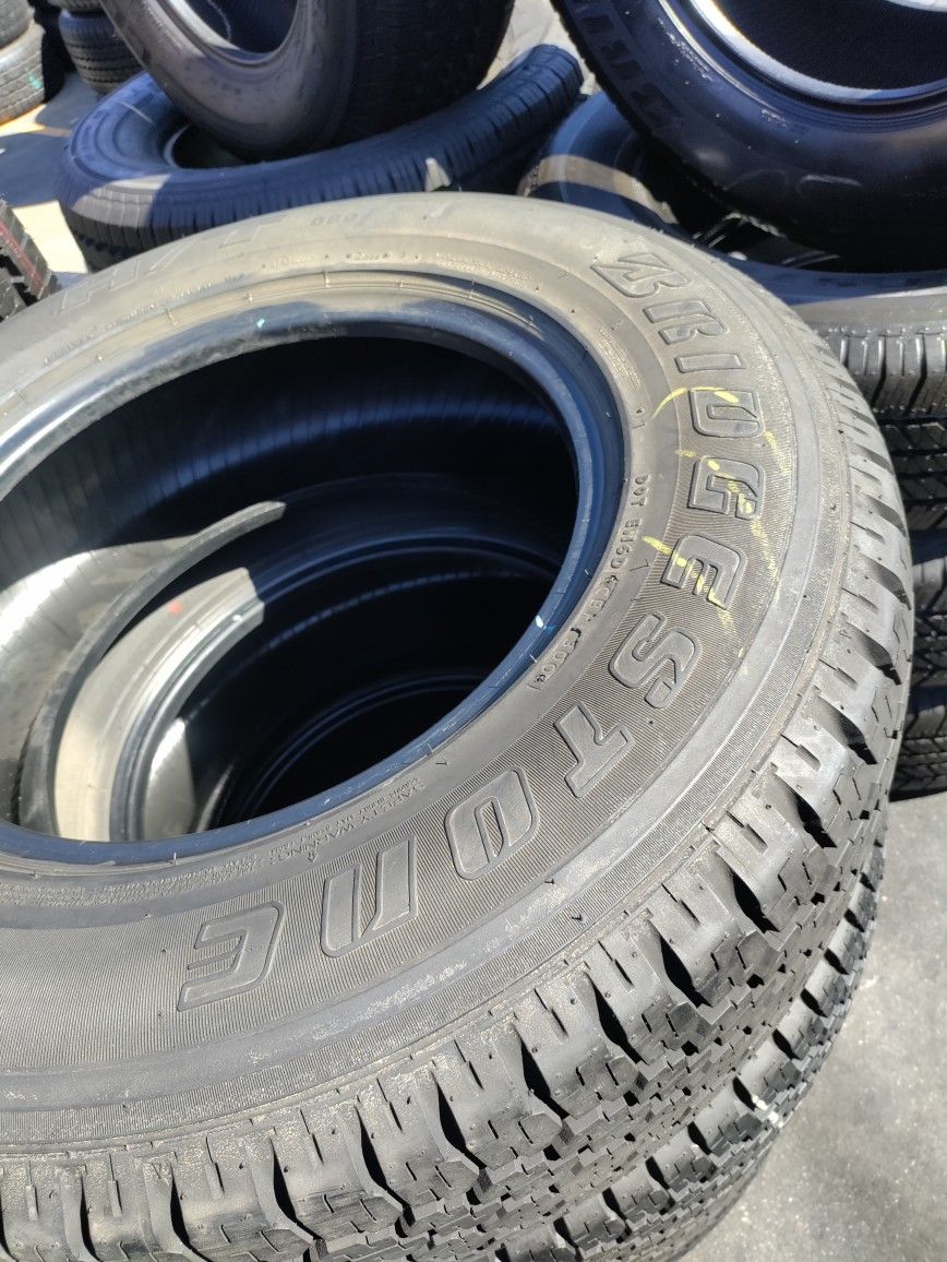 SET OF 4 USED TIRES. 255/65 /R16. BRIDGESTONE for Sale in Hacienda ...