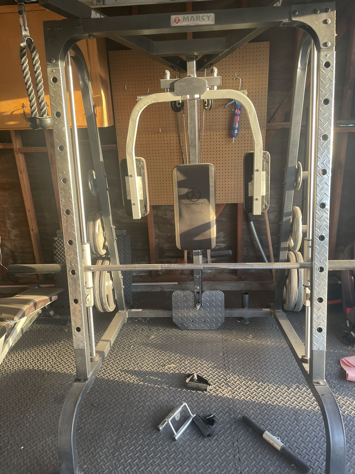 Marcy MD 9010G Home Gym Smith Machine