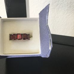 Garnet Ring Size 7