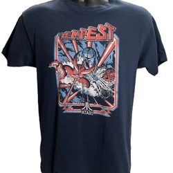 2012 Atari Tempest Retro T-Shirt Medium | Vintage Gaming Graphic Tee