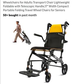 Light weight transfer chair