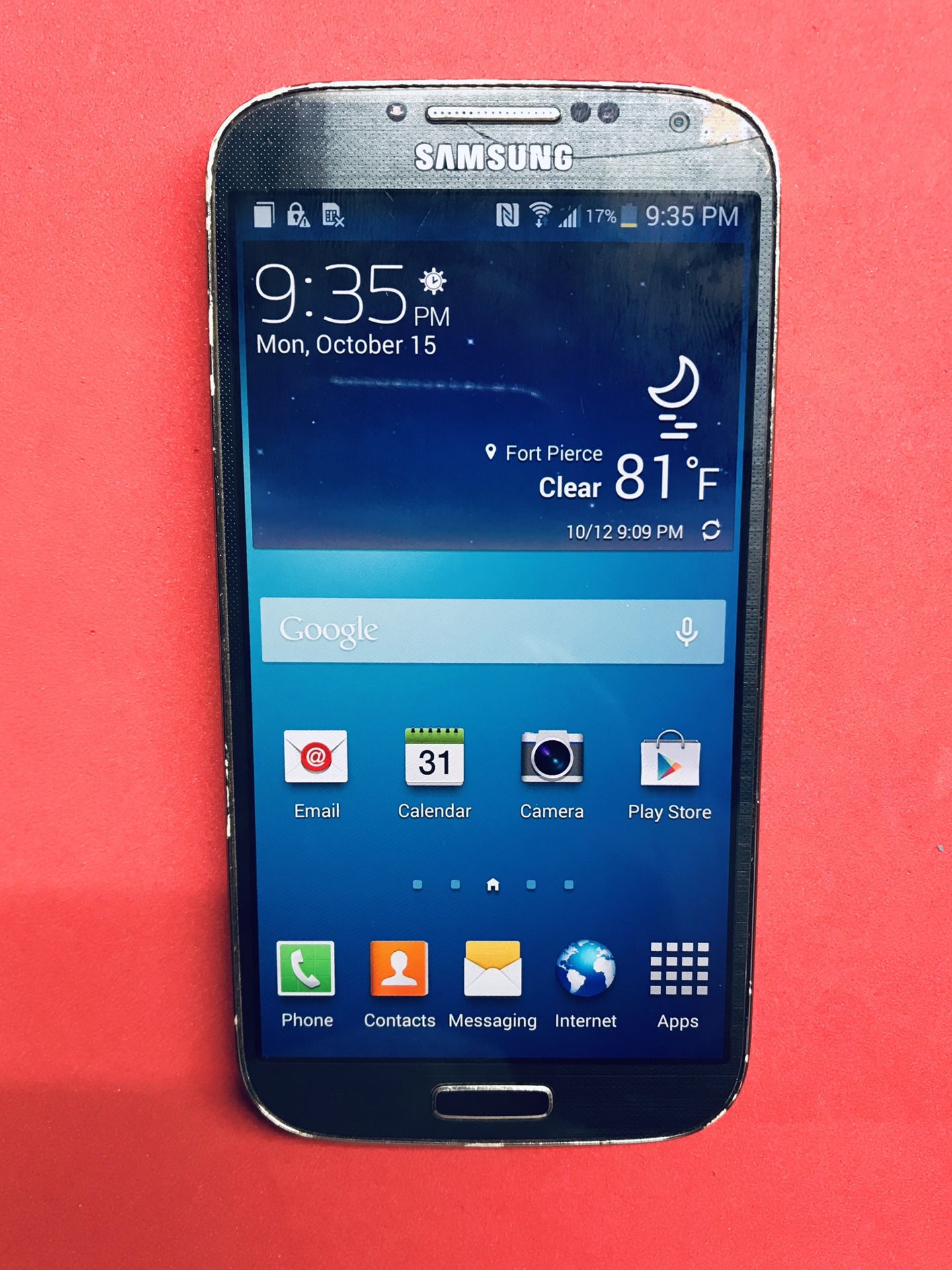 Samsung Galaxy S4 LTE(Unlocked)Smartphone For Any GSM Cell Phone Company metro pcs, tmobile,crikect