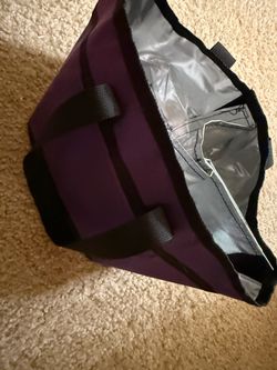 Purple Insulated Lunch Bag - $10