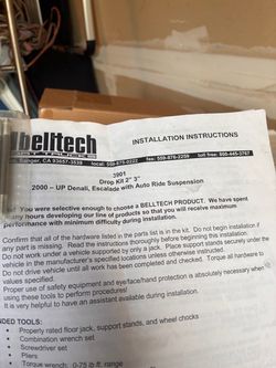 Suspension kit brand new