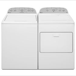 Whirlpool Washer & Gas Dryer Set – Clean, Reliable – $600