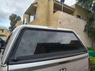 Camper shell for a ram 1500