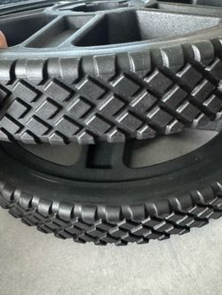 12”, 2 pack universal lawn mower wheels
