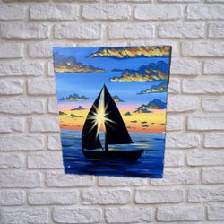 16*20in Hand Crafted Canvas | Wall Art | Wall Decor | Aesthetic for Home