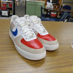 Nike Red Blue Grayish White 