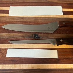 Vintage Sushi And Filet Knives