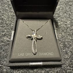 Diamond Cross Necklace