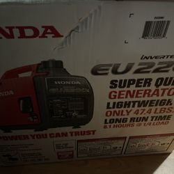 Honda Generator Eu2200i