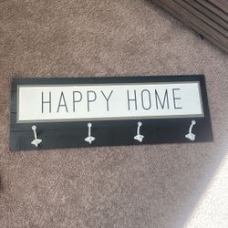 Happy Home Key Holder