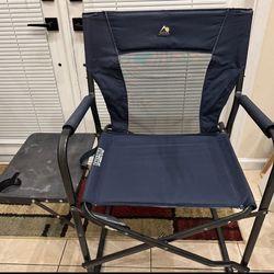 GCI Outdoor Folding Chair with Side Table