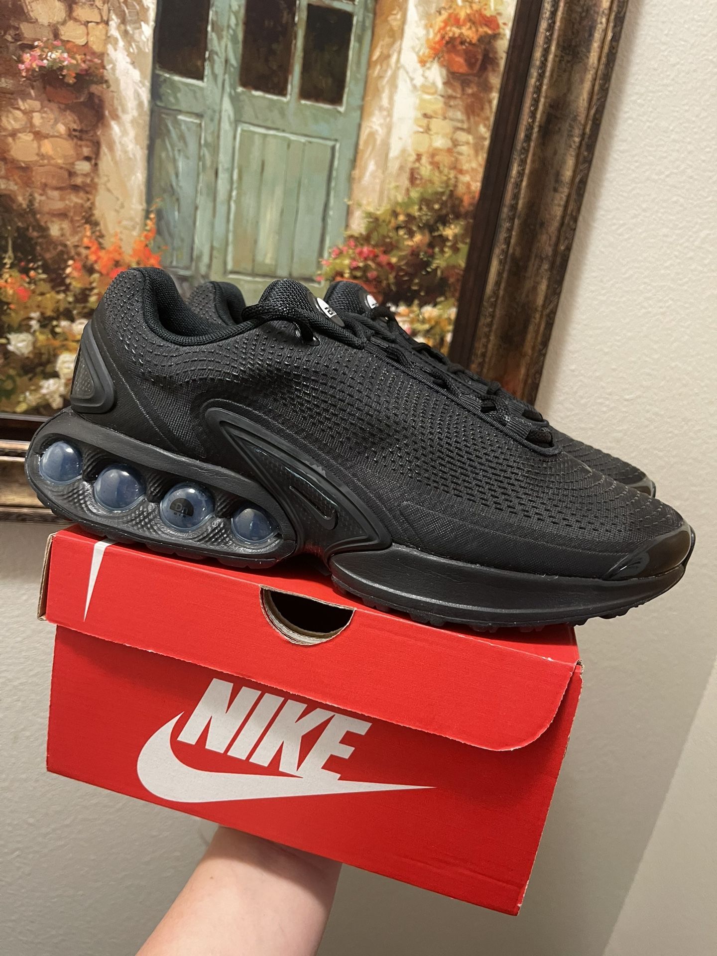 Nike Air Max Dn Black Dark Smoke Grey sneakers