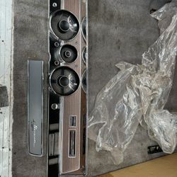 1969 Barracuda Gauge Cluster Trim Bezel Not Repro