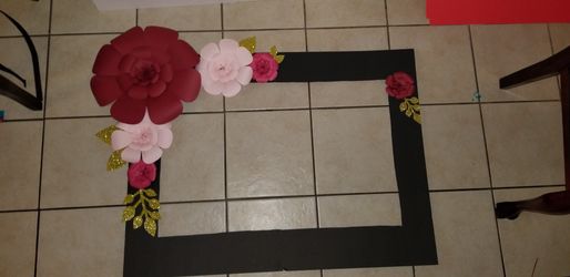 Custom selfie frame- your name / text