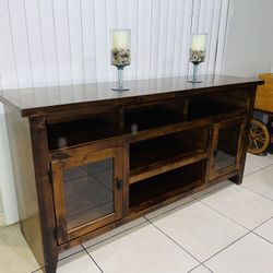 TV STAND . TV CONSOLE CABINET 65 Inches Length 
