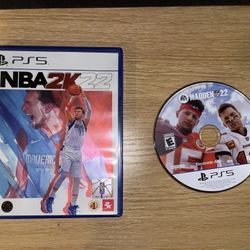 NBA 2K22 & MADDEN 2K22 Bundle