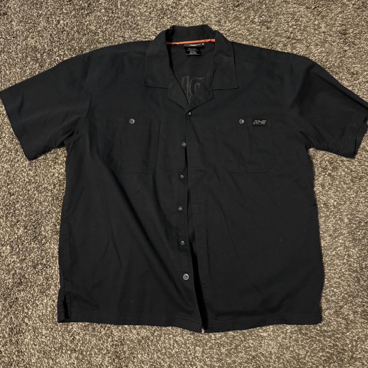 Harley Davidson Men's Black Shirt(77002)11